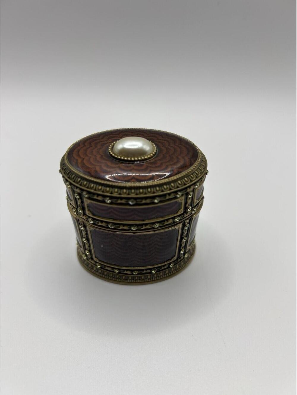 EDGAR BEREBI Limited Edition Catherine The Great Trinket Jewelry Ring Box